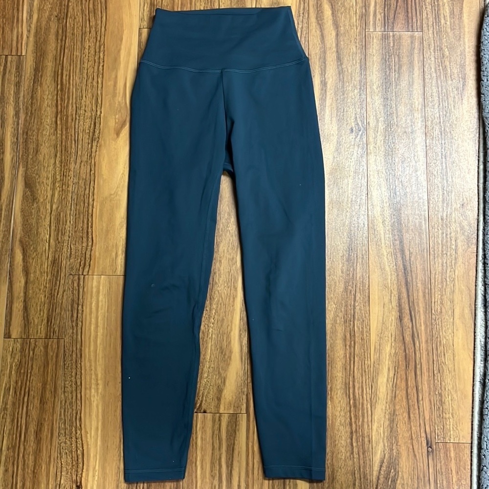 P’tula Mayra Leggings 23” Deep Blue/Gray Color, Size Small